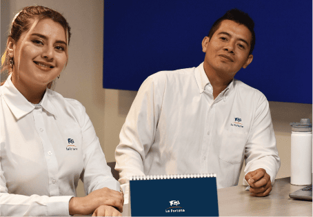 Retrato de dos trabajadores de La Fortuna