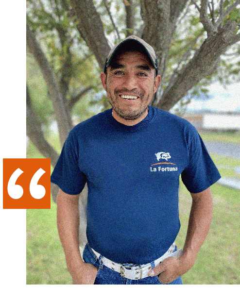 Trabajador de La Fortuna comprometido